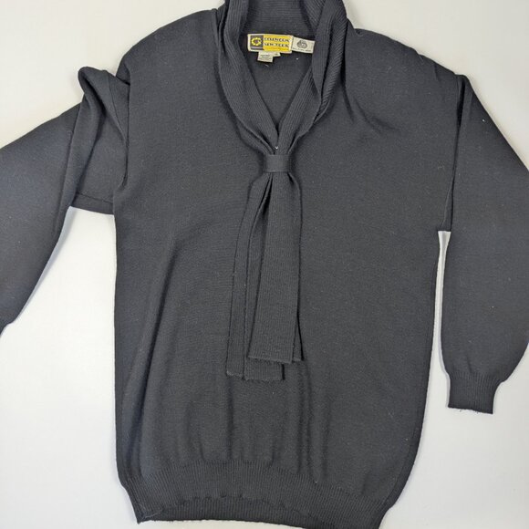 Vintage Goldworm New York 100% Pure Wool Sweater Trumpet Skirt Set Womens 10 - Picture 4 of 10